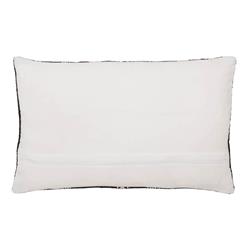 Papyrus Global Black Striped Indoor Outdoor Lumbar Pillow - 13x21|