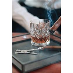 Forge de Laguiole Modern Classic Brown Briarwood Handle Cigar Scissor Cutter|