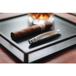 Forge de Laguiole Modern Classic Brown Briarwood Handle Cigar Scissor Cutter|