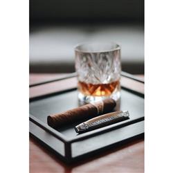 Forge de Laguiole Modern Classic Cream Horn Tip Handle Cigar Scissor Cutter|