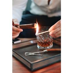 Forge de Laguiole Modern Classic Cream Horn Tip Handle Cigar Scissor Cutter|