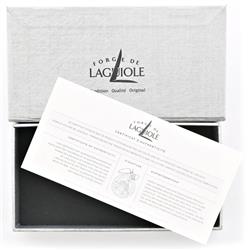 Forge de Laguiole Modern Classic Brown Juniper Handle Cigar Scissor Cutter|