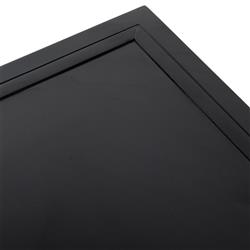 Stancil Industrial Loft Black Iron 3 Drawer Nightstand|