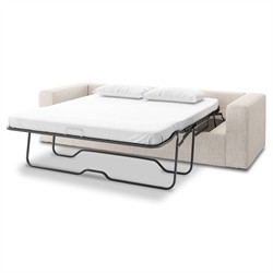 Candace Modern Classic Cream Sleeper Sofa - 95"|