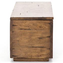 Scarlett Rustic Lodge Natural Brown Reclaimed Wood Storage Trunk|