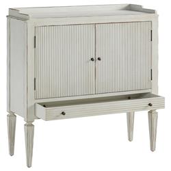 Ermin French Country Distressed White Mahogany Wood Sideboard|