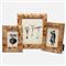 Pigeon And Poodle Narvik Rustic Burl Maple Veneer Picture Frame - 4x6
