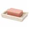 Pigeon and Poodle Athlone Modern Classic Beige Marble Soap Dish