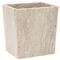 Pigeon and Poodle Athlone Modern Classic Beige Marble Waste Basket - Small