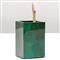 Pigeon and Poodle Palm Beach Coastal Emerald Shell Brush Holder