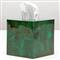 Pigeon and Poodle Palm Beach Coastal Emerald Shell Tissue Box