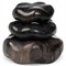Conor Rustic Black Accent Brown Wood Decorative Sculpture - Set of 3