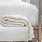 Capistrano Coastal Beach White Knit Throw Blanket