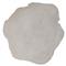 Nephele Roman Coastal Beach Off-White Resin Outdoor Block Coffee Table