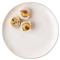 Juliska Puro Modern Classic Whitewash Ceramic Coupe Salad Plate