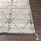 Blanca Global Bazaar Beige Diamond Shag Indoor Outdoor Rug - 5&#39;x7&#39;6&quot;