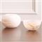 Lina Modern Classic White Alabaster Round Decorative Bowl