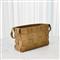 Glover Rustic Lodge Brown Soft Woven Leather Floor Basket - Small