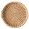 Juliska Provence Coastal Beach Whitewash Rattan Round Tray