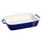 Staub Modern Classic Dark Blue Ceramic 4 Piece Mixed Baking Dish Set