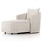 Paolo Modern Classic Grey Performance Chaise Lounge