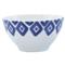 Santorini Global Bazaar Blue Ceramic Cereal Bowls - Set of 4