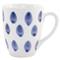 Santorini Global Bazaar Blue Ceramic Assorted Mugs -Set of 4