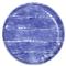 Santorini Global Bazaar Blue Ceramic Assorted Cocktail Plates - Set of 4