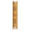 Prescott Hollywood Regency Gold Leaf Iron Flush Mount Sconce - Large