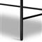 Sutton Industrial Loft Black Iron Bronze Hardware 2 Drawer Desk