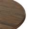 Nayden Rustic Lodge Brown Pine Wood Oval Trestle Dining Table - Small - 86.5&quot;W