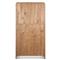 Noah Rustic Lodge Brown Reclaimed Wood 2 Door Wardrobe