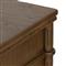 Tacorey Rustic Lodge Brown Solid Oak Wood 3 Drawer Bachelor Chest Dresser