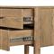 Nygel Rustic Lodge Brown Wood Nightstand