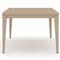 Cheryl Modern Classic Natural Teak Wood Outdoor Dining Table - 94&quot;W