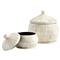 Mason French Country Cream Bone Decorative Jar - Small