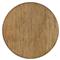 Jeremy Rustic Lodge Brown Wood Round Coffee Table