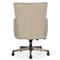 Rebecca Modern Classic Beige Leather Upholstered Swivel Office Chair