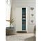 Noelle Modern Classic White Maple Wood 2 Door Wardrobe