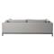Allison Modern Classic Light Grey Upholstered Sofa - 91&quot;W
