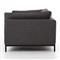 Allison Modern Classic Grey Upholstered Sofa - 91&quot;W