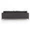 Allison Modern Classic Grey Upholstered Sofa - 91&quot;W