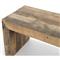 Wynn Rustic Lodge Brown Reclaimed Pine Wood Entryway Bench