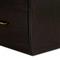 Dorwin Industrial Loft Espresso Brown Acacia Wood 6 Drawer Dresser
