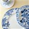 Arbor Coastal Beach Blue Porcelain Rimmed Salad Plate