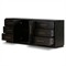 Dorwin Industrial Loft Espresso Brown Acacia Wood Media Console Sideboard