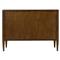 Ayra Dusk Brown Herringbone Oak Wood 3 Drawer Bachelor Chest