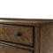 Ayra Dusk Brown Herringbone Oak Wood 3 Drawer Bachelor Chest