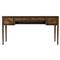 Ayra Mid Century Modern Dusk Brown Oak Wood Office Writing Desk