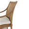 Ayra Grey Upholstered Dawn Brown Oak Windsor Dining Arm Chair